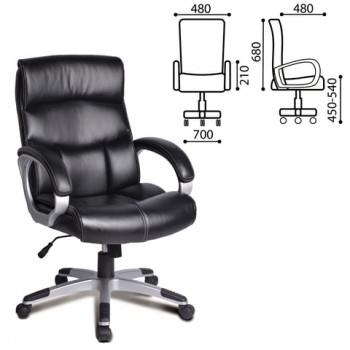 Кресло офисное BRABIX Impulse EX-505 в Табулге - tabulga.mebel54.com | фото