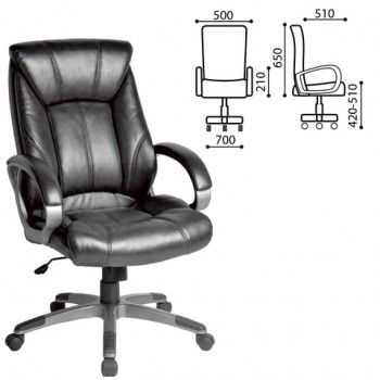 Кресло офисное BRABIX Maestro EX-506 (черный) в Табулге - tabulga.mebel54.com | фото
