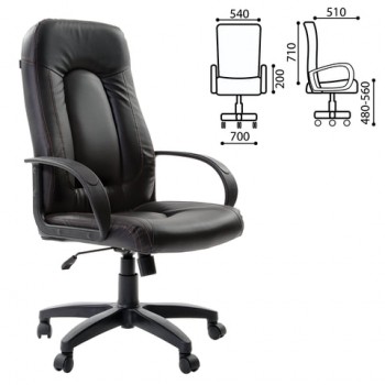 Кресло офисное BRABIX Strike EX-525 (черный 2) в Табулге - tabulga.mebel54.com | фото