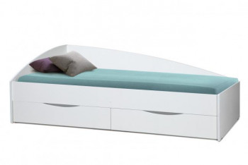 Кровать одинарная "Фея-3" (асимм.) (1900х800) в Табулге - tabulga.mebel54.com | фото