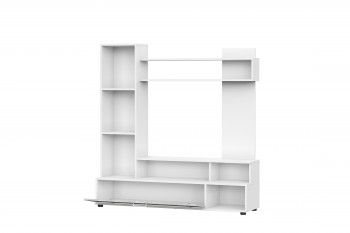 Мебель для гостиной "МГС 9" Белый / Цемент светлый в Табулге - tabulga.mebel54.com | фото