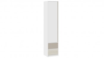 Шкаф для белья комбинированный «Сканди» Дуб Гарден/Белый/Глиняный серый в Табулге - tabulga.mebel54.com | фото
