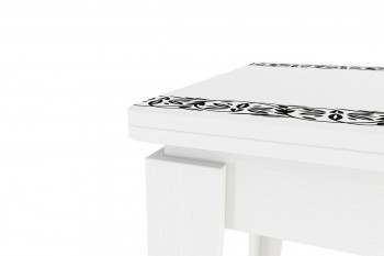 Стол обеденный Фантазия белый в Табулге - tabulga.mebel54.com | фото