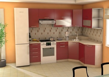 Угловая кухня Максимус-24 2400х1700 мм в Табулге - tabulga.mebel54.com | фото